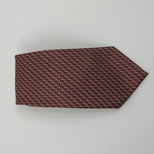 Davvero Benino Burgundy | Cream | Black NeckTie